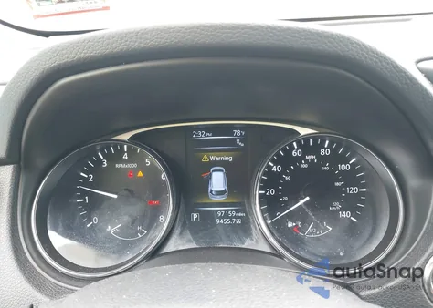 2016 Nissan Rogue Sv z USA, uszkodzony, nr VIN 5N1AT2MV2GC923694